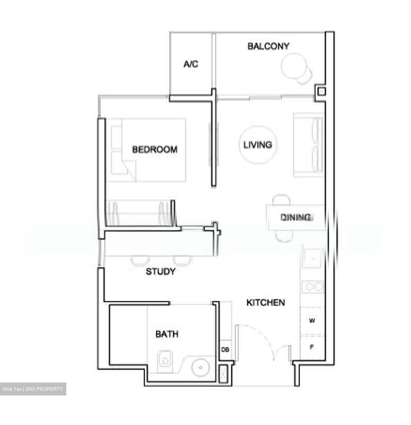 High Park Residences (D28), Apartment #616343191